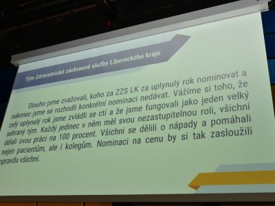 8. ročník předávání CENY AZZS ČR v roce 2021