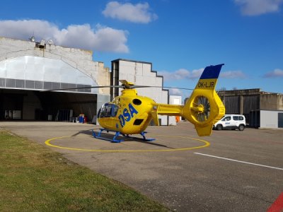Od nového roku létají jihomoravští záchranáři ve žlutém stroji