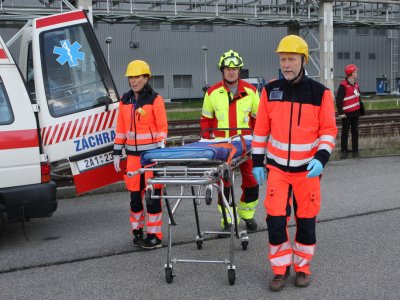 V Jaderné elektrárně Temelín cvičili reakci na pád dopravního letadla