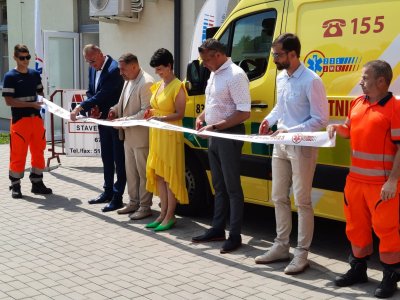 Jihomoravští záchranáři slavnostně otevřeli novou základnu v Miroslavi na Znojemsku
