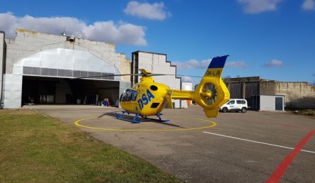 Od nového roku létají jihomoravští záchranáři ve žlutém stroji