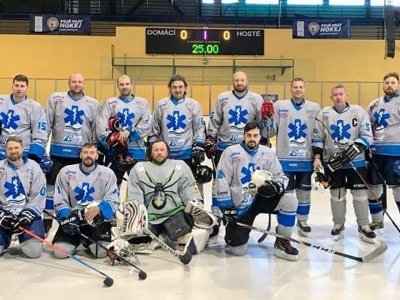 Mezinárodní turnaj zdravotnických záchranářů v ledním hokeji Blansko 2023