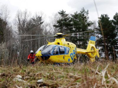 Výcvik leteckých záchranářů na základně Kryštof 13