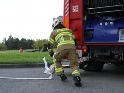 V Jaderné elektrárně Temelín cvičili reakci na pád dopravního letadla