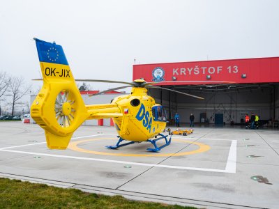 Heliport jihočeské Letecké záchranné služby na Plané ožívá