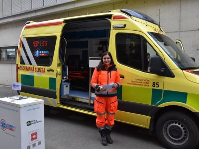 Jihomravská záchranka dostala už třetí sanitku pořízenou z dotace statutárního města Brna