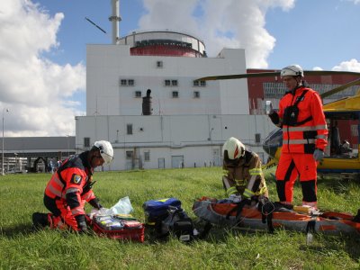 V Jaderné elektrárně Temelín cvičili reakci na pád dopravního letadla