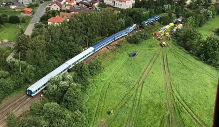 Srážka vlaků u obce Milavče, událost s HPO