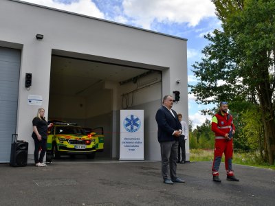 LIBEREČTÍ ZÁCHRANÁŘI MAJÍ NOVOU VÝJEZDOVOU ZÁKLADNU