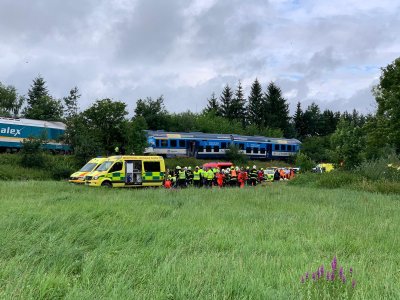 Srážka vlaků u obce Milavče, událost s HPO