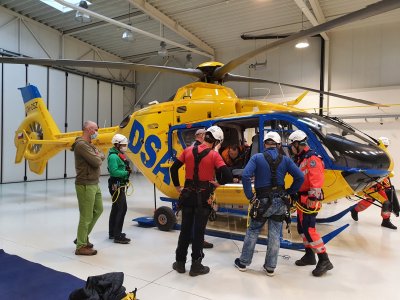 Heliport jihočeské Letecké záchranné služby na Plané ožívá