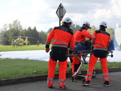 V Jaderné elektrárně Temelín cvičili reakci na pád dopravního letadla