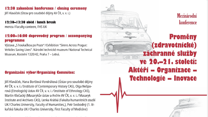 Pozvánka na konferenci 