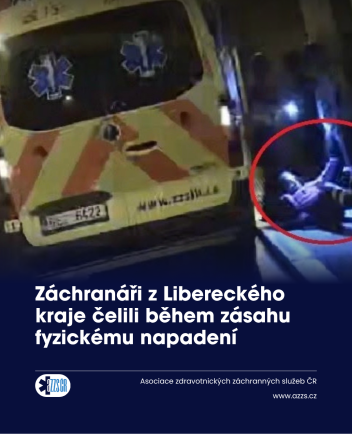 Záchranáři z Libereckého kraje čelili napadení