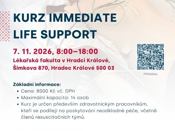 Kurz Immediate Life Support (ILS) nabídne zdravotníkům mezinárodně uznávanou certifikaci
