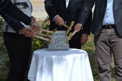 Výjezdová základna  ZZS JMK v Hustopečích: poklepali jsme základní kámen